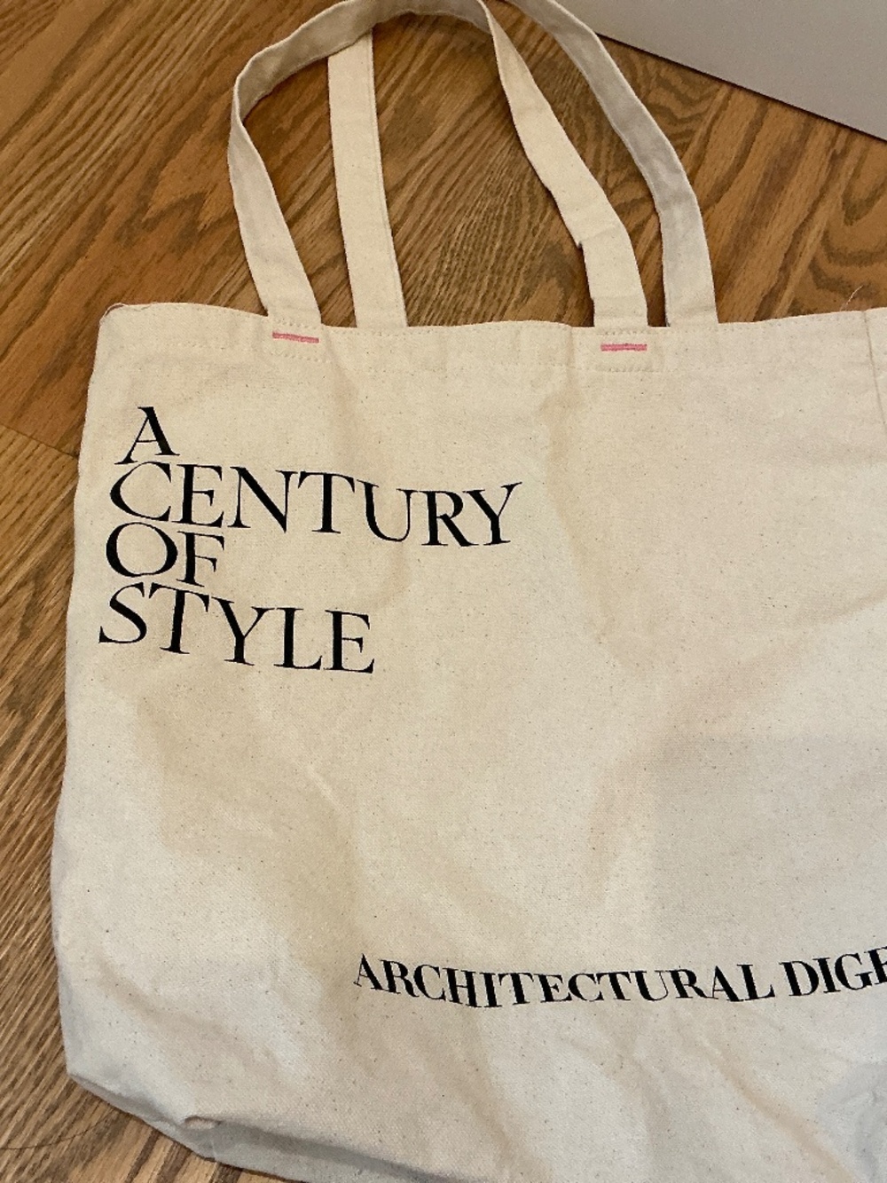 Canvas AD Architectural Digest A Century of Style Totebag